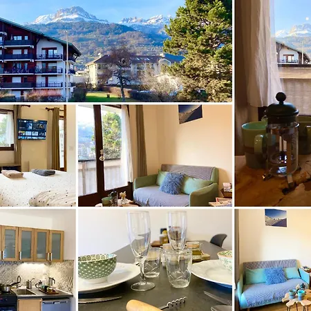 Le Refuge 'les 4 Tetes' - Balcon - Vue Montagne - Proche Centre & Gare Apartment